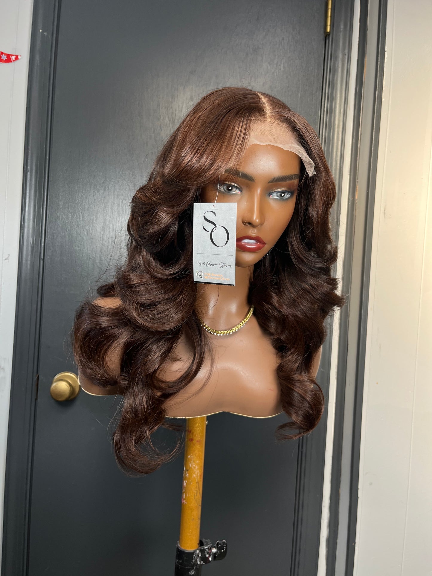 ‘Adriana’ Glueless 5x5 Closure Wig