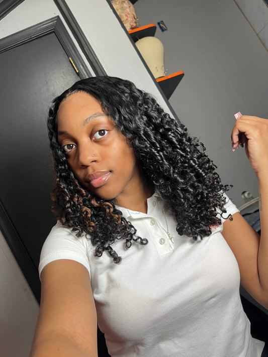 Burmese Curly Custom 5x5 Closure Wig